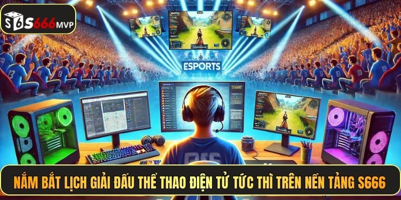 Nắm bắt lịch giải đấu thể thao điện tử tức thì trên nền tảng S666